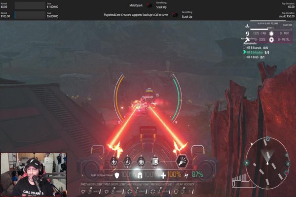 [Stack Up Charity] [Key Giveaway] !Mechkey [18+] OWA 1.3  !Alpha !MC [ https://discord.gg/metalcore ] !FeVR