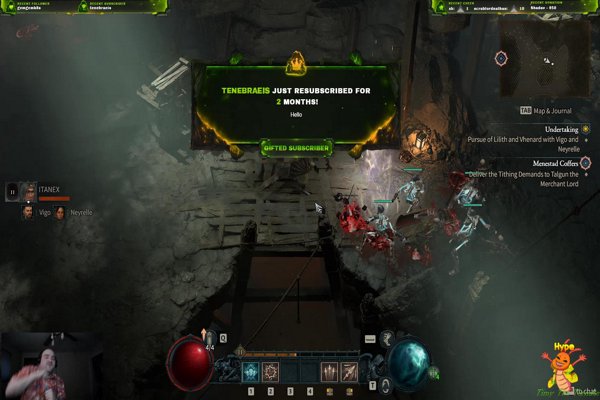 Blood? Gore? Did someone say Diablo? Ok but who is the chick with horns?