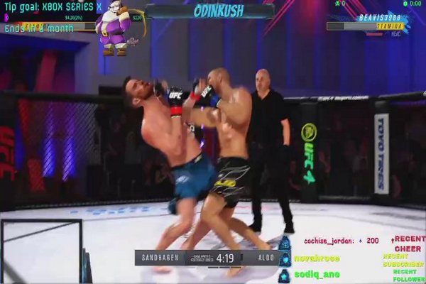 Throwing those hands!