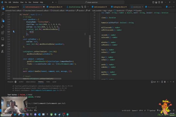 ☕☕Morning Code and Coffee: Wrapping up the unit tests for the commands