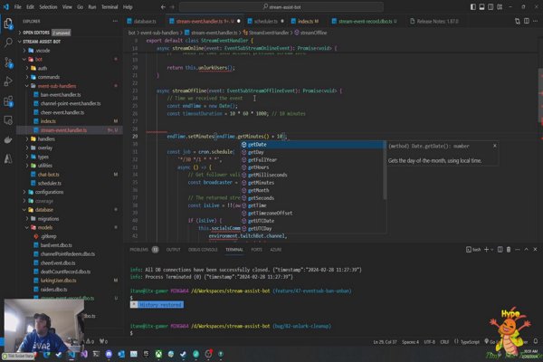 ☕☕☕Code and Coffee: Fixing bugs and logging more Event Subs!