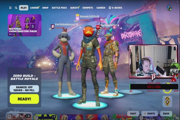 ZERO BUILD- Late Bday streamski. follow my youtube live.. or sub i mean