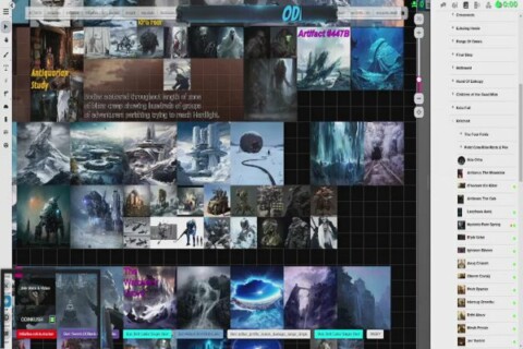 RIFTS RPG ACTUAL GAMEPLAY EPISODES in media player as GM does world building on ROLL/20 VTT for next session! Come Help! (GRAPHIC) 21+ ONLY!
