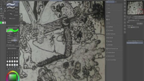 Learning Clip Studio Paint and 3D Modeler on a HUION KAMVAS 22 PLUS tablet. Come check out the fun and drop me some tips, if you’d like.