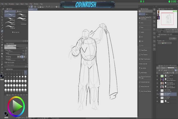 Learning Clip Studio Paint and 3D Modeler on a HUION KAMVAS 22 PLUS tablet. Working some character concepts for my PRISIM OF KETERFALL RPG.