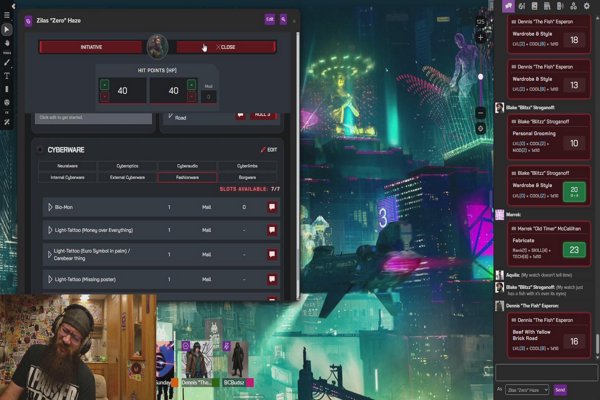 Cyberpunk Red  | ADHD GOES BRRRRR |☯Mostly good vibes ☯ | !discord !giveaway | 18+ @multiplatform_gaming