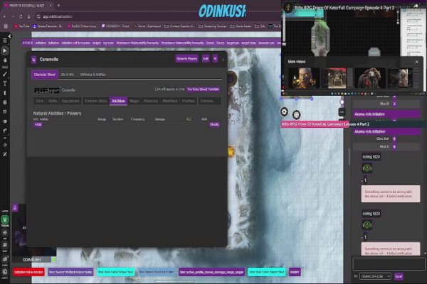 RIFTS RPG WORLD BUILDING AND VIRTUAL TABLE-TOP HOW TO SESSION! LONG TIME GM WILL WALK YOU THROUGH THE ART OF MAKING YOUR GAME TOP-TIER!
