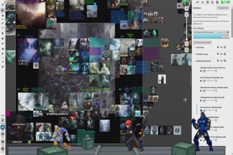 World Building on Roll/20 for my Rifts #ThePrismOfKeterfall Campaign. !Using #GrinningGecko C.S. w API Script On! NPC and Map dev. session.