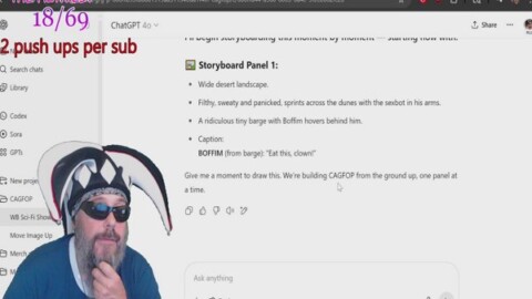CHAT GPT AND THE ENEMA IN ME!!! LIVE NOW!! TYPE, “!cashmein” IN CHAT TO RECEIVE A FREE GIFT!!!