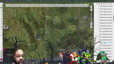 World Building on Roll/20 for my Rifts #ThePrismOfKeterfall Campaign! Using #GrinningGecko C.S. w API Script On! NPC and Map dev. session.