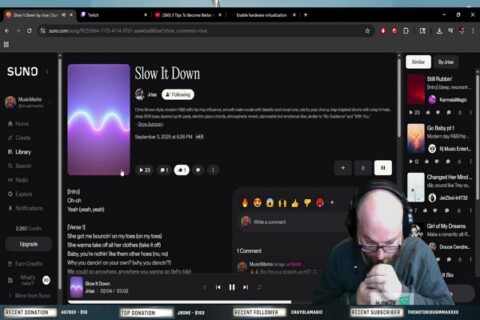 Suno Bangers, UFC 5 Throwdowns, OW2 Chaos & Maybe Apex (lol)