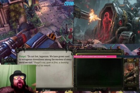 The EMPEROR COMMANDS YOUR PRESENCE! ROGUE TRADER SPREADING HIS TRUTH THROUGHOUT THE EXPANSE! FROM THE DEEP WARP, IT ARISES, RAVENOUS AND WET