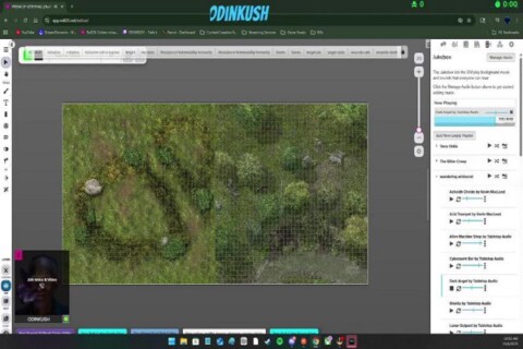 World Building on Roll/20 for my Rifts #ThePrismOfKeterfall Campaign. !Using #GrinningGecko C.S. w API Script On! NPC and Map dev. session.