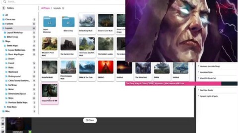 World Building on Roll/20 for my Rifts #ThePrismOfKeterfall Campaign. !Using #GrinningGecko C.S. w API Script On! NPC and Map dev. session.