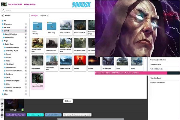 World Building on Roll/20 for my Rifts #ThePrismOfKeterfall Campaign. !Using #GrinningGecko C.S. w API Script On! NPC and Map dev. session.