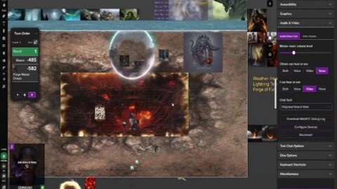 World Building on Roll/20 for my Rifts #ThePrismOfKeterfall Campaign. !Using #GrinningGecko C.S. w API Script On! NPC and Map dev. session.
