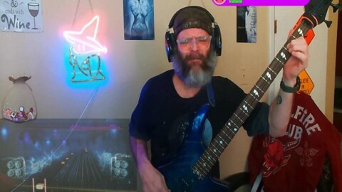 Thursday morning jam sessssshhhh | Rocksmith Bass 18+ for language. !sl songlist !sr songrequest