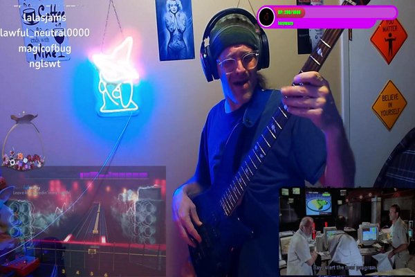 Where’s the Beard?!?! | Deemed by Viewers, Loudest Rocksmith Stream on Twitch | Rocksmith Bass 18+ for language.