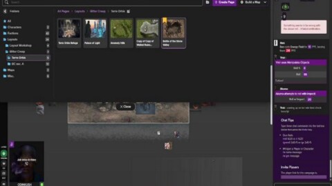 World Building on Roll/20 for my Homegrown “Outer Dark” setting. First campaign “Squad One-Way” now in dev! #GrinningGecko C.S. w API.