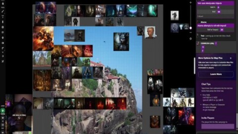 World Building on Roll/20 for my Homegrown “Outer Dark” setting. First campaign “Squad One-Way” now in dev! #GrinningGecko C.S. w API.