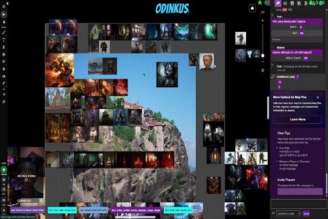 World Building on Roll/20 for my Homegrown “Outer Dark” setting. First campaign “Squad One-Way” now in dev! #GrinningGecko C.S. w API.