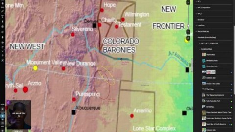 New games on the menu and worldbuilding on Roll20 VTT! Working assets for three campaigns! Throw me some ideas for content in the game.