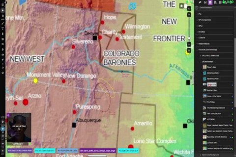 New games on the menu and worldbuilding on Roll20 VTT! Working assets for three campaigns! Throw me some ideas for content in the game.